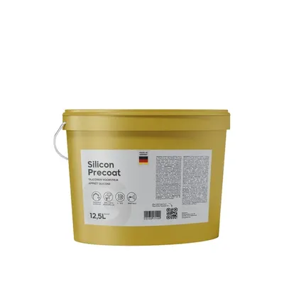 GelamPro Silicon Precoat – Transparent Anti-Alkaline Silicone Primer for Microsilicone Resin Paint - 12.5 L [24]