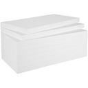 Philippine WDV 035 PW – Baseboard/plinth/perimeter and Floor Insulation, Rigid EPS, 0.035, white with waffle structure, 1 m²